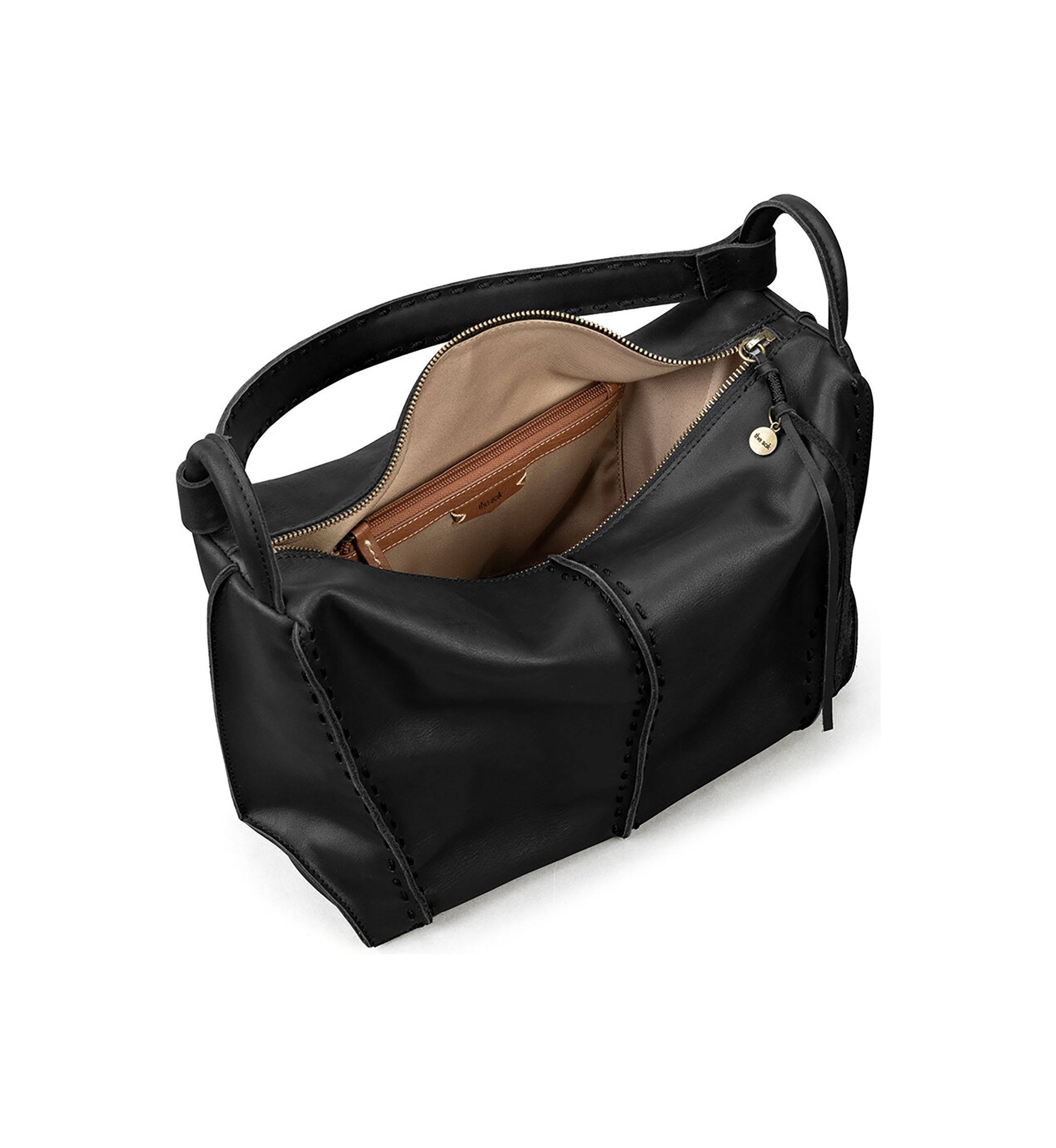 Los Feliz Leather Hobo Bag