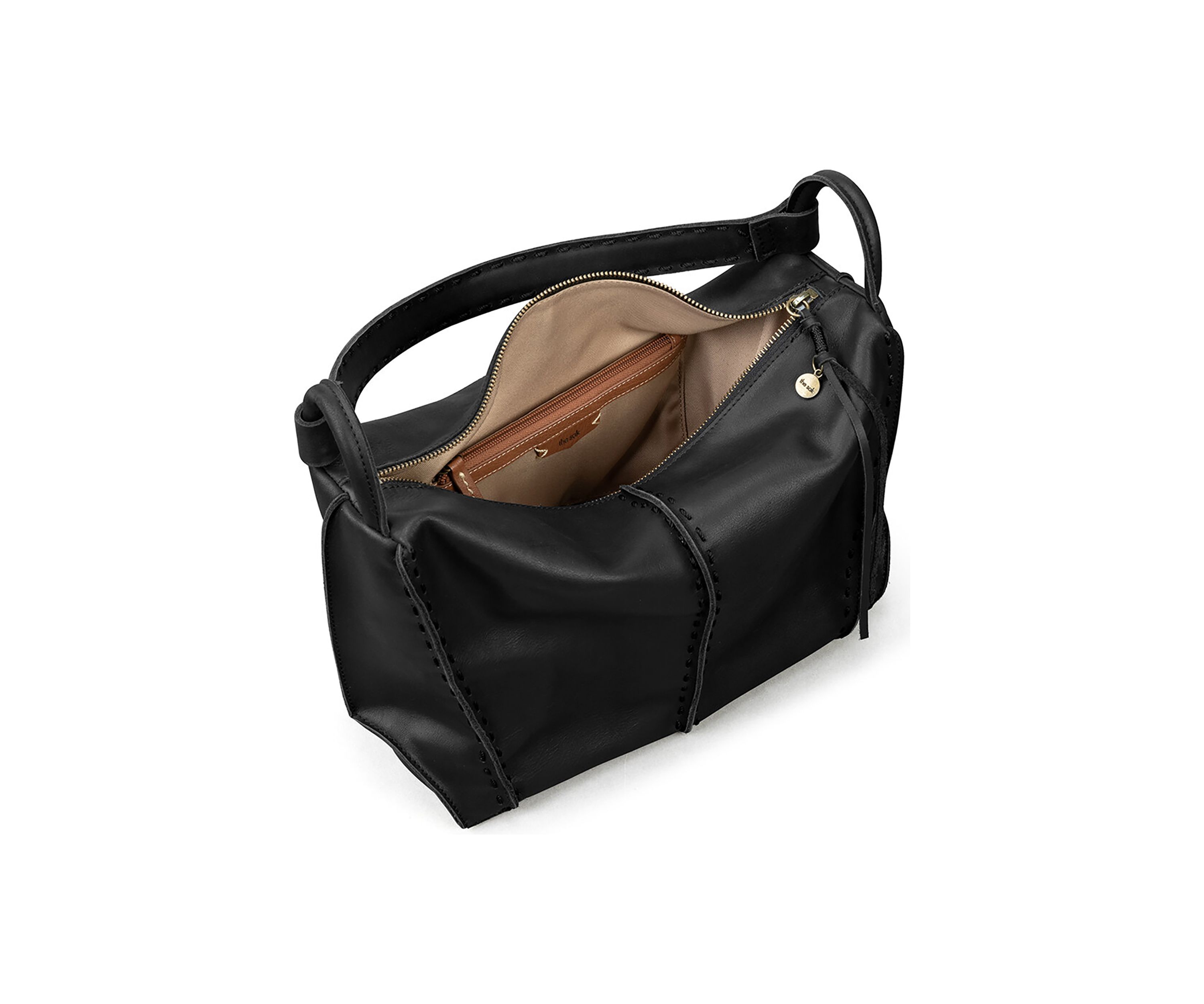 Los Feliz Leather Hobo Bag