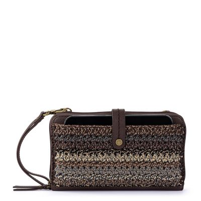 The Sak Iris Crochet Smartphone Crossbody