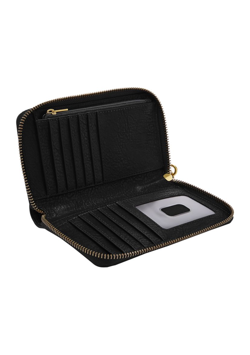 Logan RFID Mid Size Zip Wallet