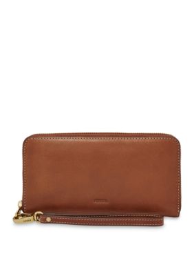 Fossil® Emma RFID Large Zip Clutch | belk