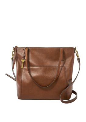 fossil evelyn medium tote