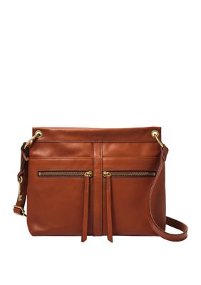 Fossil caitlyn leather online crossbody