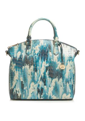 Brahmin, Bags, Brahmin Large Duxbury Satchel Blue