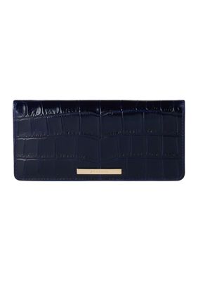 Brahmin Angora Collection Navy Ady Wallet Navy