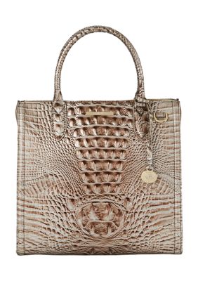 Brahmin Melbourne Caroline Satchel, Silver -  0749034388448