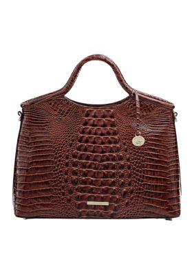 NWT Brahmin Aquarius Lattice Ingrid Satchel