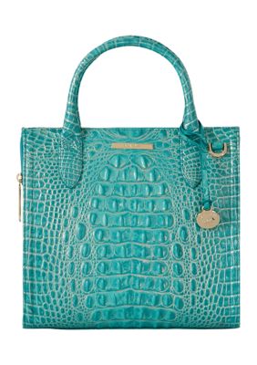 Brahmin Small Caroline Satchel, Green -  0749034395316