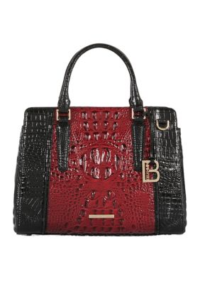 BRAHMIN Ombre Melbourne Collection Pastry Finley Carryall Satchel