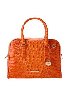 Brahmin Marissa Satchel, Orange -  0749034399239