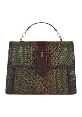 Brahmin Hallie Satchel belk