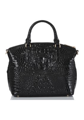 Brahmin Women s Duxbury Croc Embossed Leather Satchel