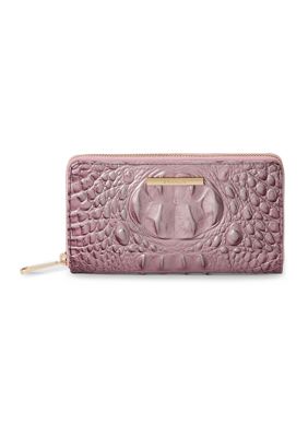 Brahmin Women s Suri Croc Embossed Leather Wallet