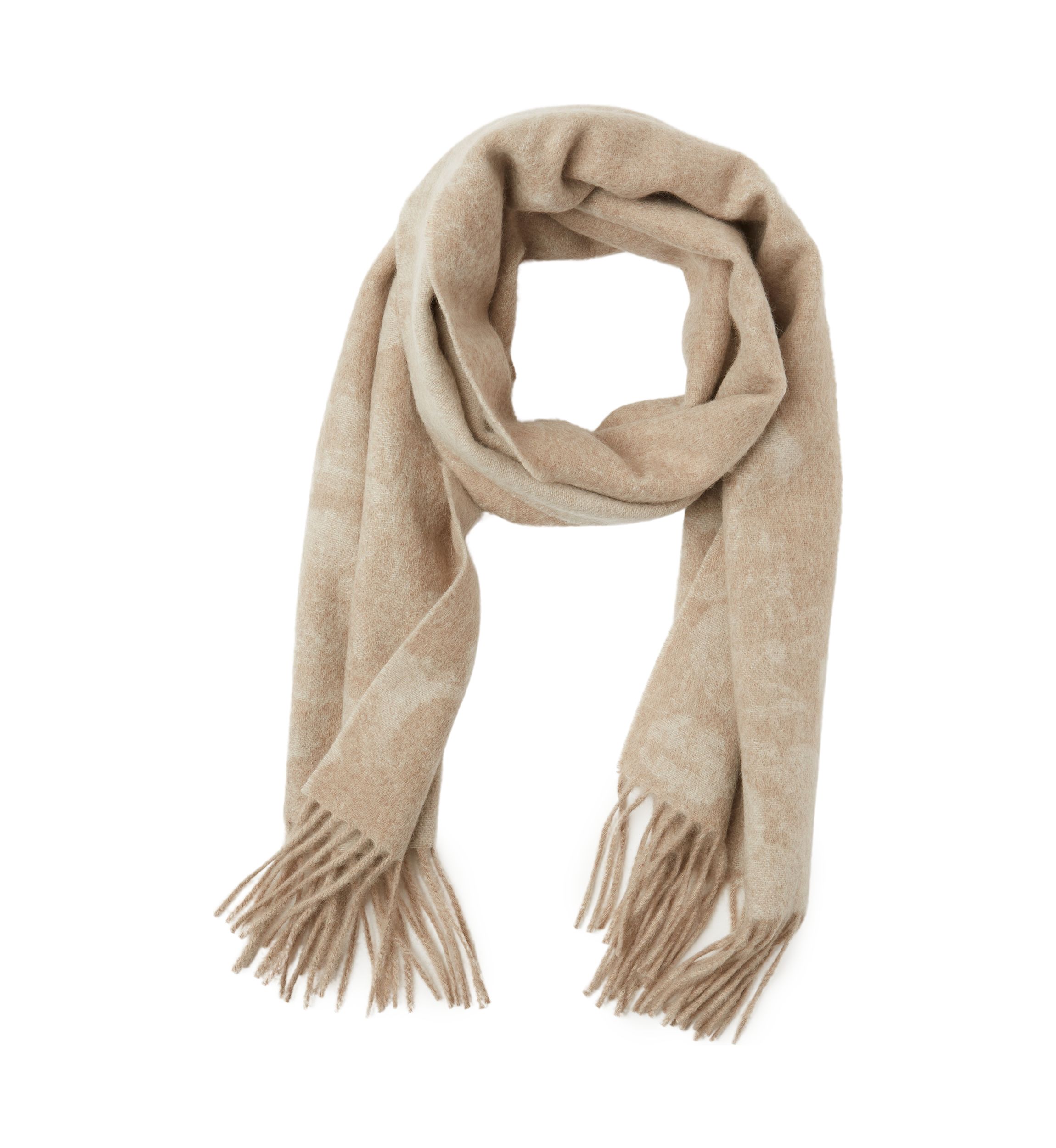 Cashmere Floral Pattern Scarf