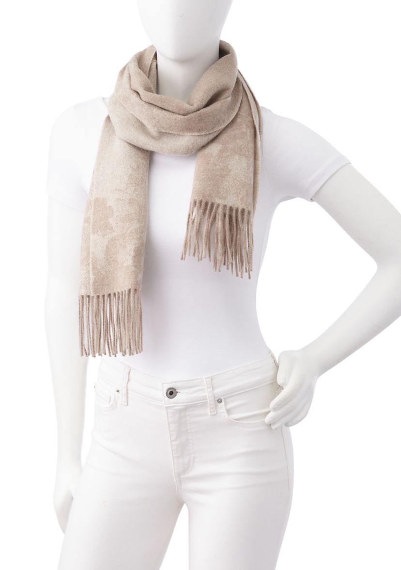 Cashmere Floral Pattern Scarf