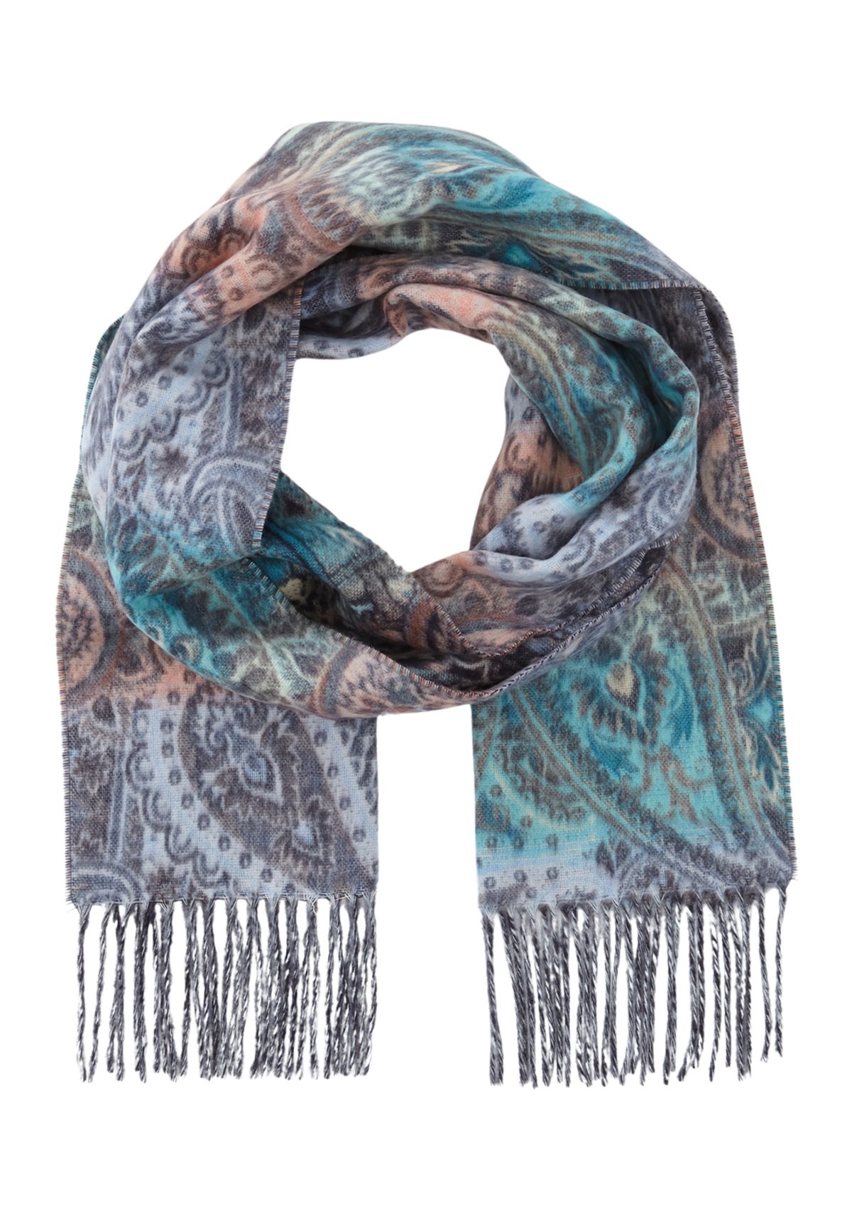 Paisley Print Scarf