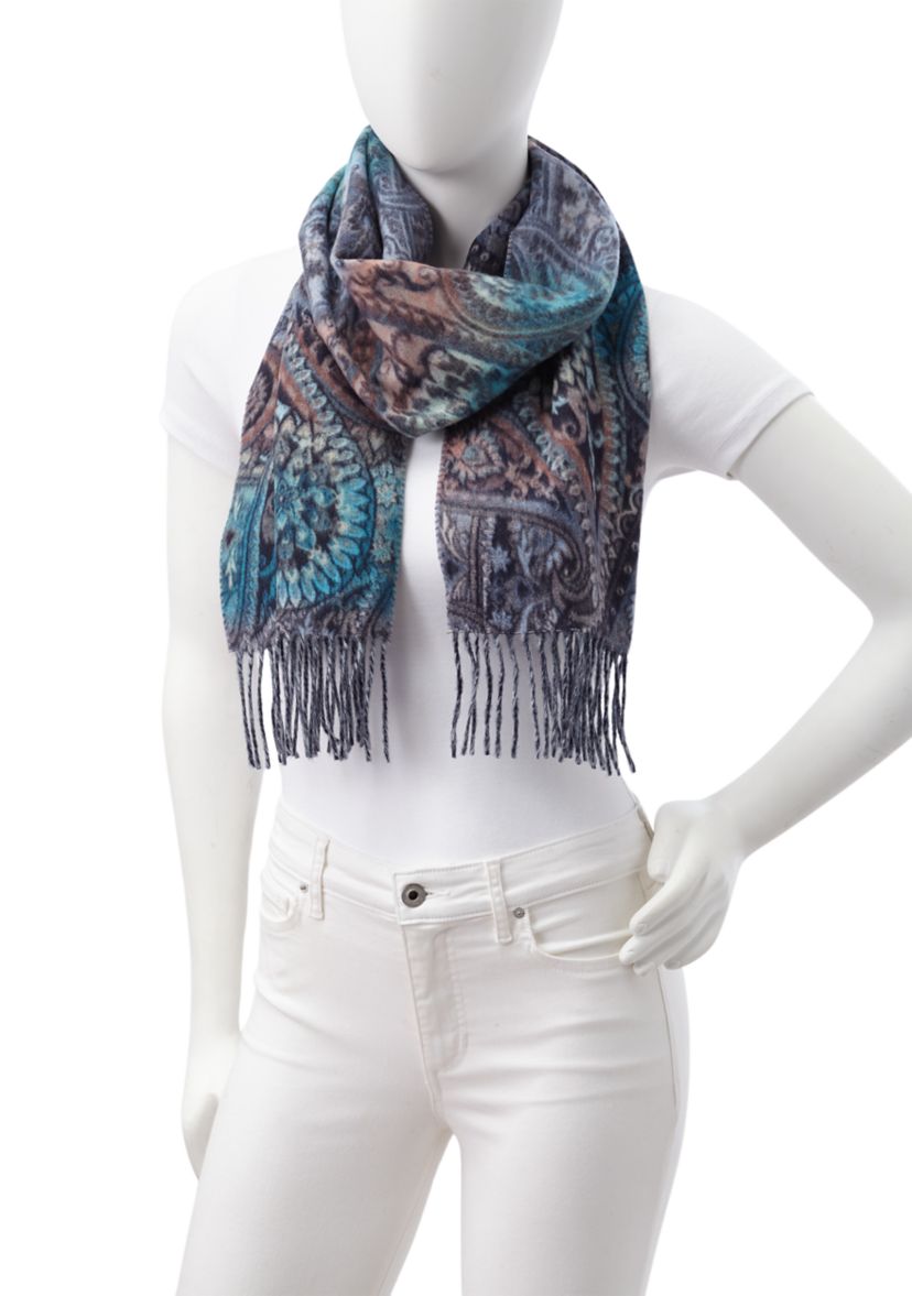 Paisley Print Scarf