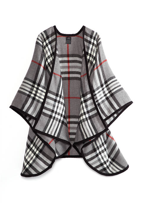 Womens Exploded Fraas Plaid Cardigan 