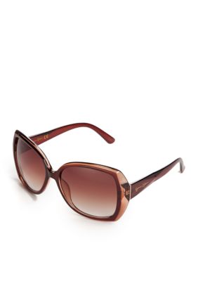 Jessica Simpson Oversized Glam Sunglasses | Belk