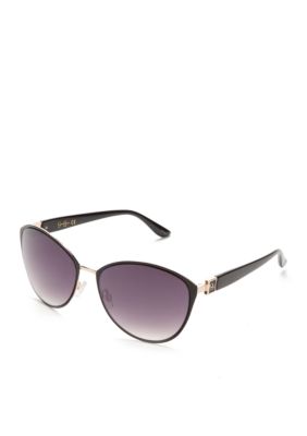 Jessica Simpson Women s 64mm Cat Eye Sunglasses Brown