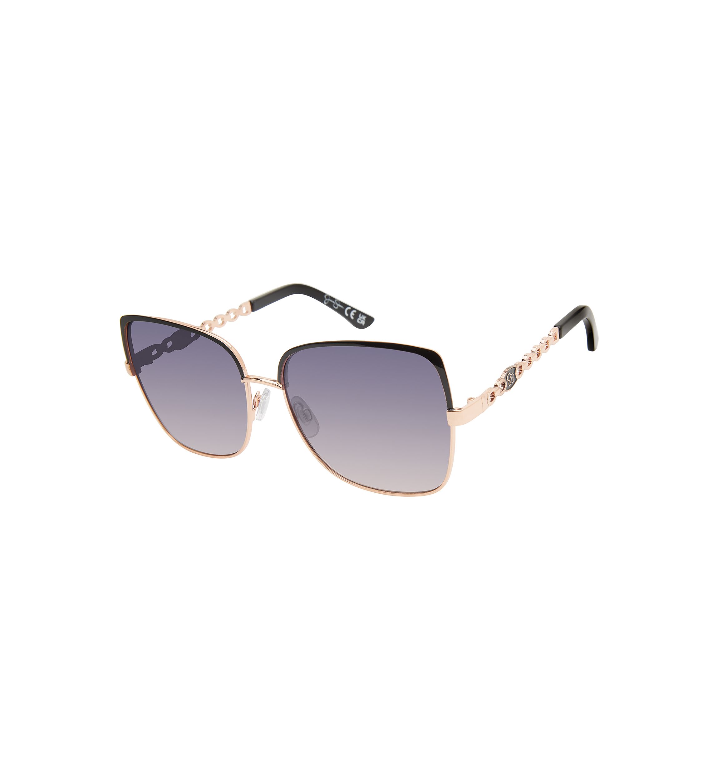 Metal Square Sunglasses