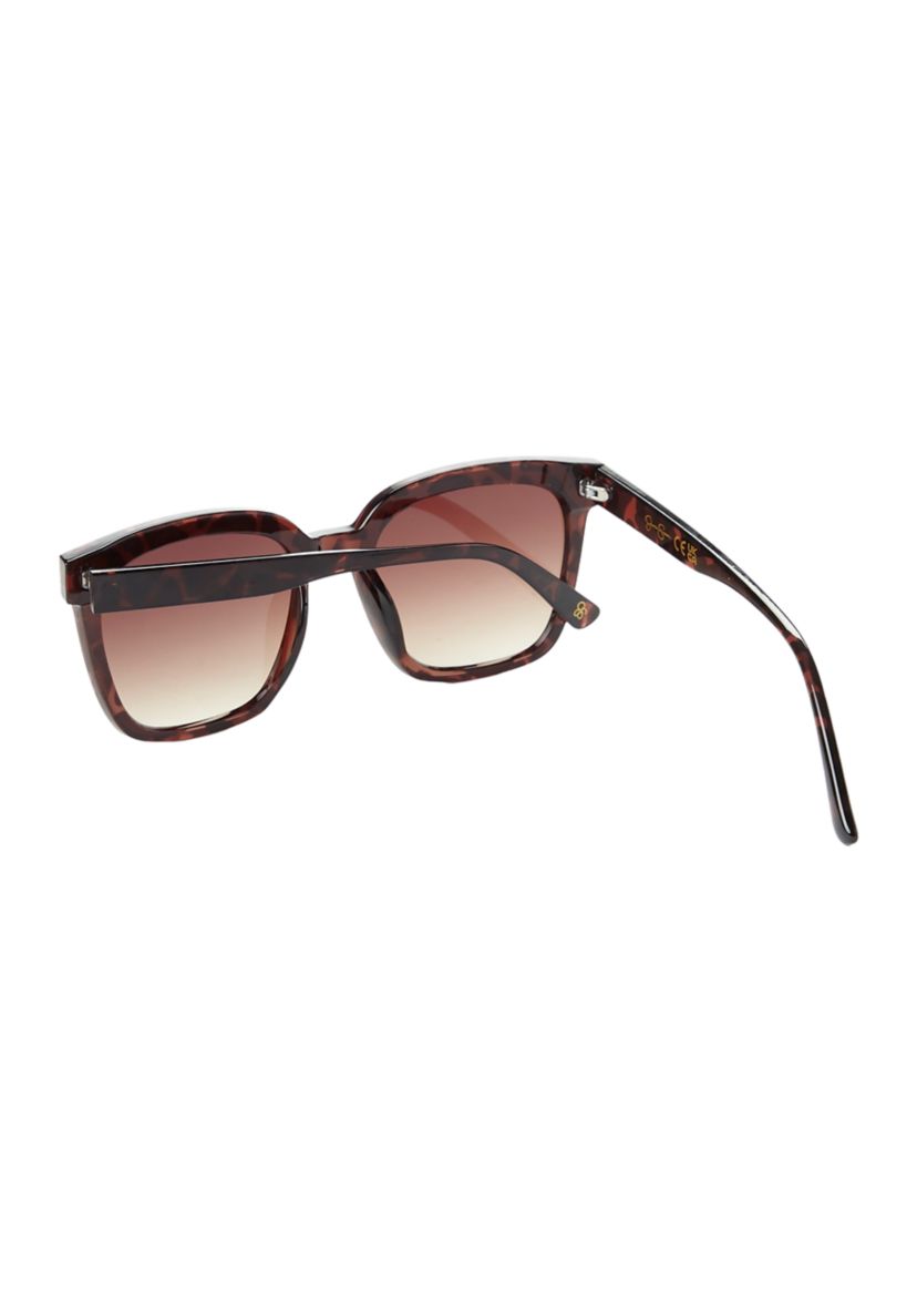 Jessica Simpson Plastic Flush Lens Rectangular Sunglasses | Belk