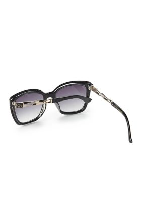 Rectangular Tortoiseshell Sunglasses