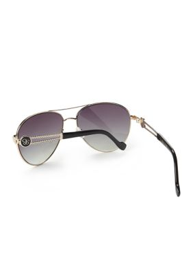 Metal Aviator Sunglasses