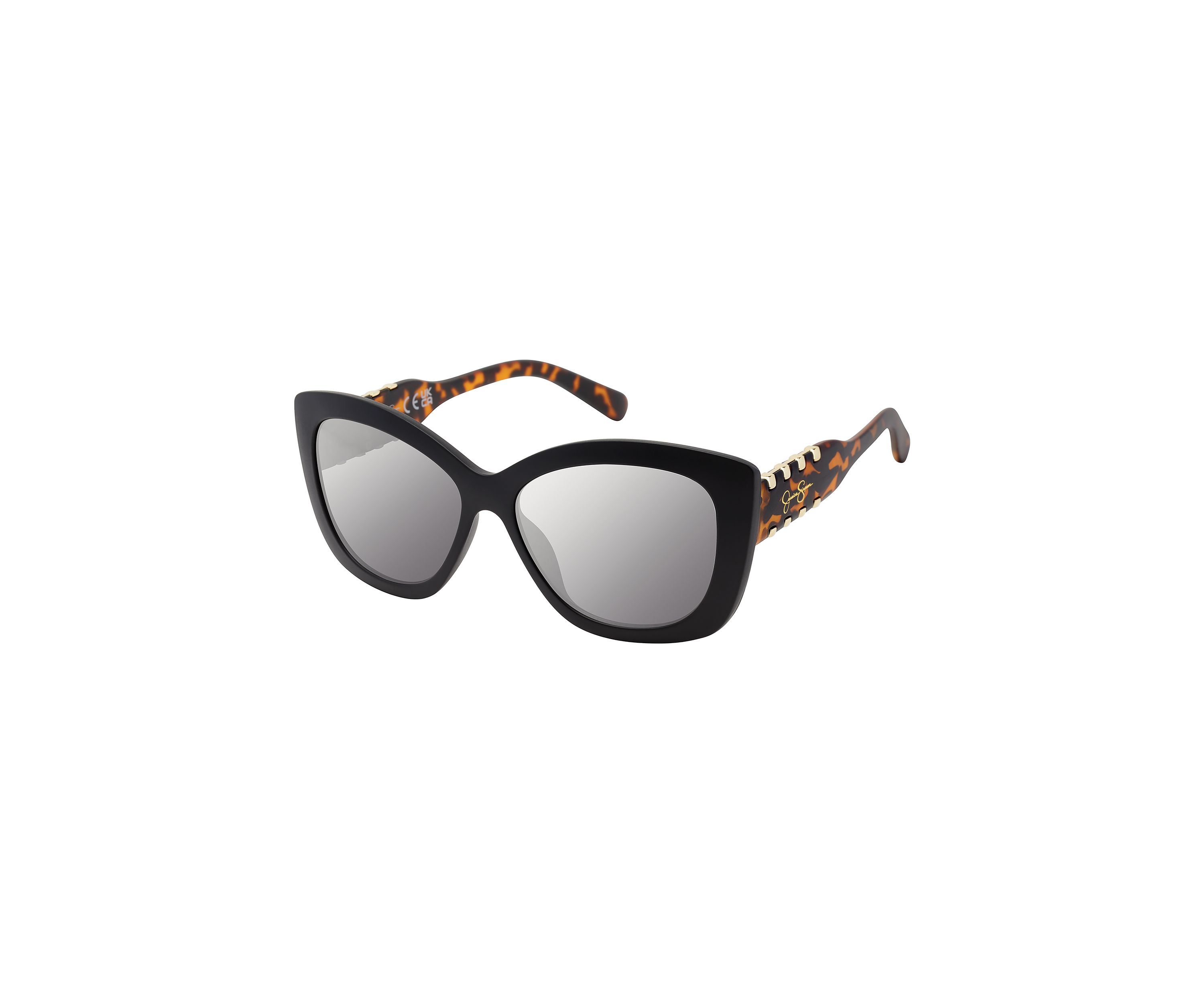 Cat Eye Whipstitch Sunglasses 