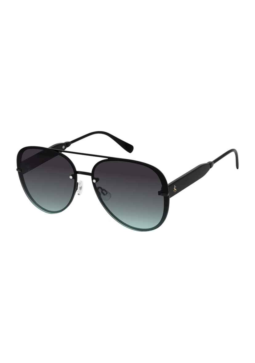 Jessica Simpson Rimless Aviator Sunglasses | Belk display picture 1