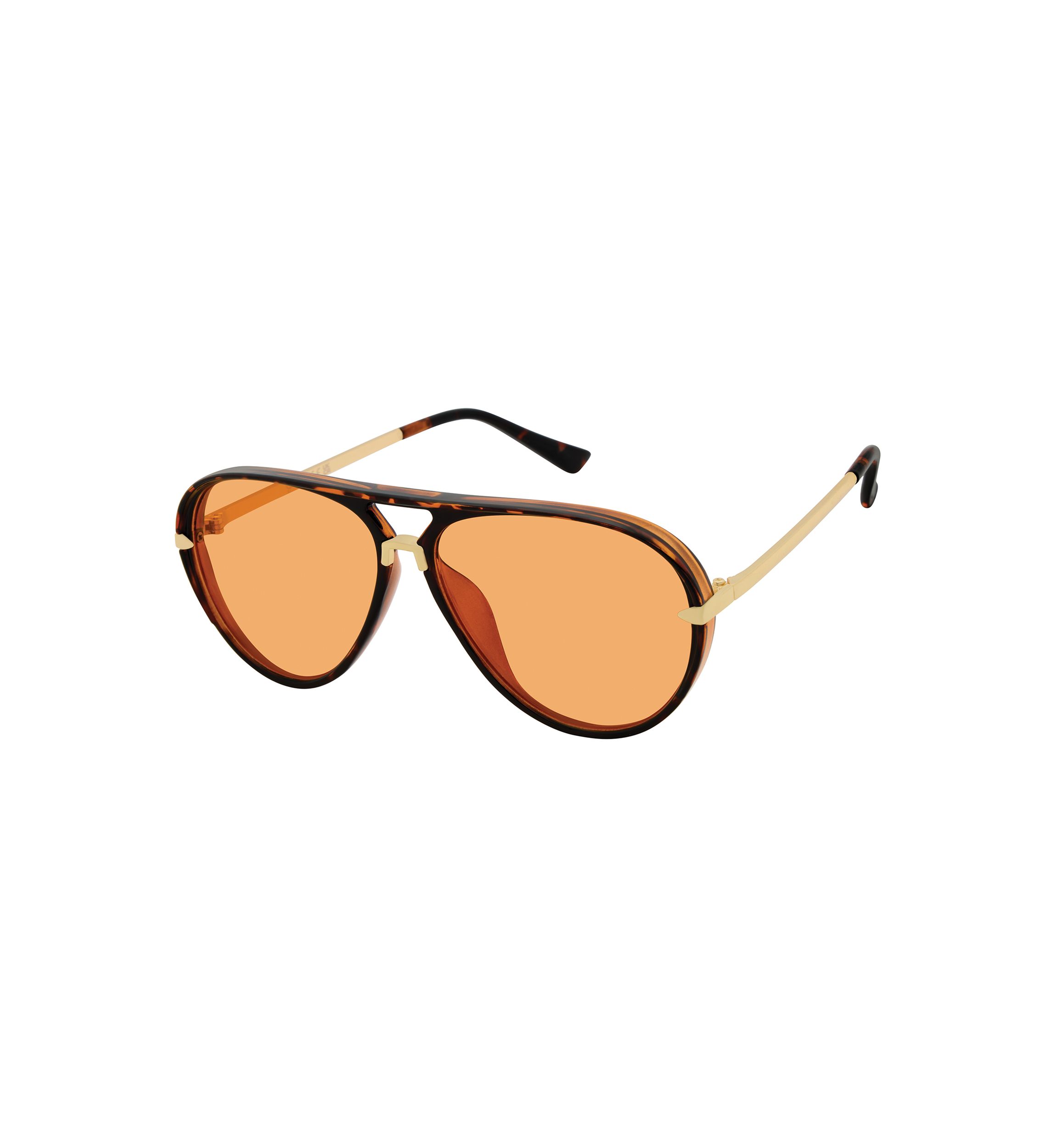 Jessica Simpson Aviator Metal Temple Sunglasses | Belk