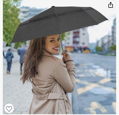 Dooney & Bourke Authomatic Travel Umbrella-Compact, Black -  799344793074