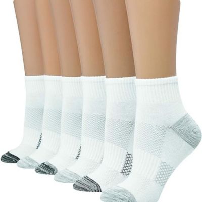 Hanes Women's Lightweight Ventilation Ankle Socks -  608539391479