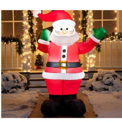 Yard Décor Inflatable Santa Claus | belk