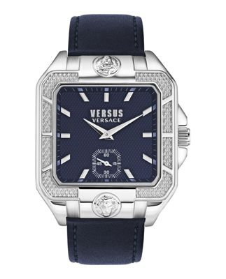 Versus Versace Mens Teatro Stainless Steel 40Mm Strap Fashion Watch, Blue -  196629027013