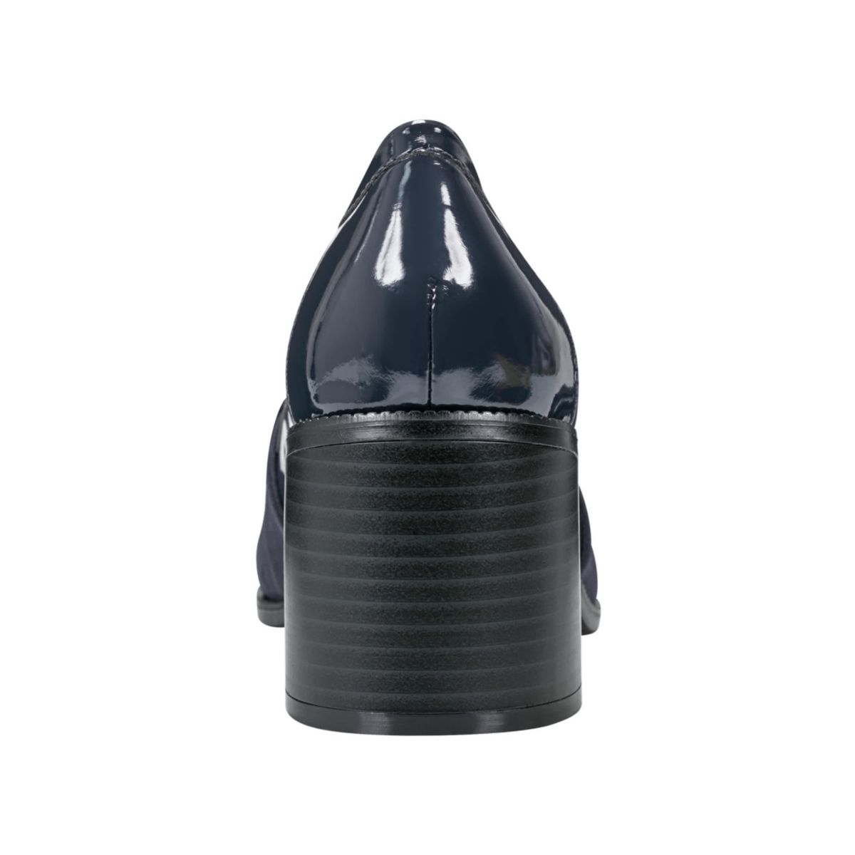 Korrar Stacked High Heel Bow Loafers