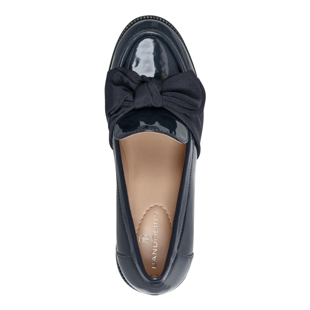 Korrar Stacked High Heel Bow Loafers