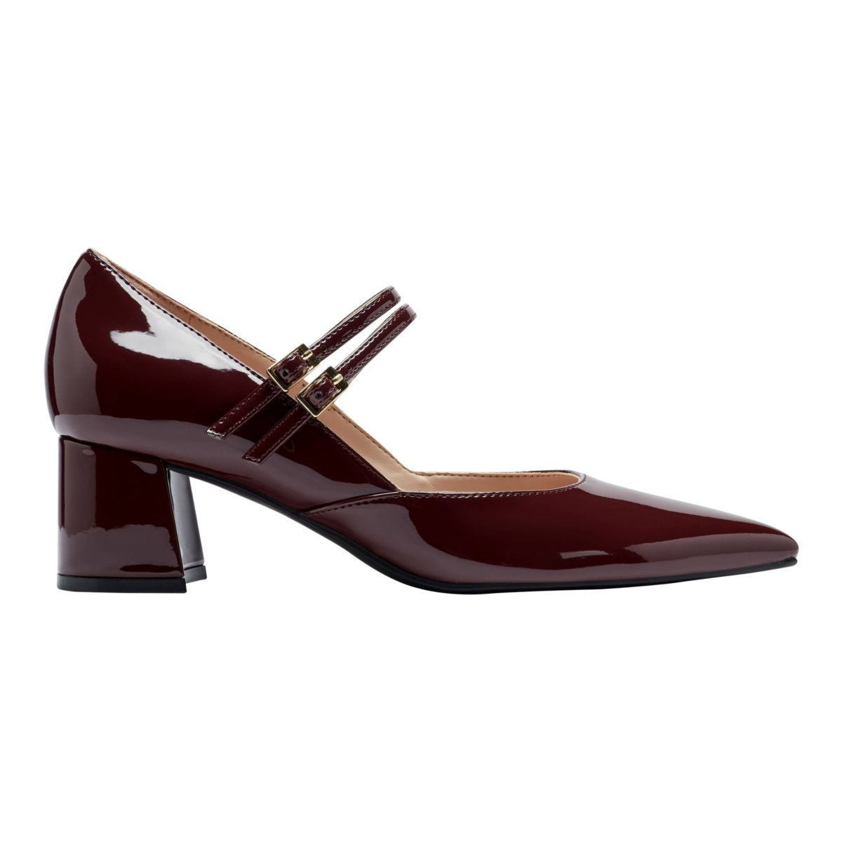 Smith Pointy Toe Block Heel Dress Pumps