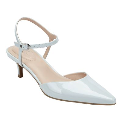 Bandolino Women's Rose Pointy Toe Dress Slingback Pumps, Light Blue, 8M