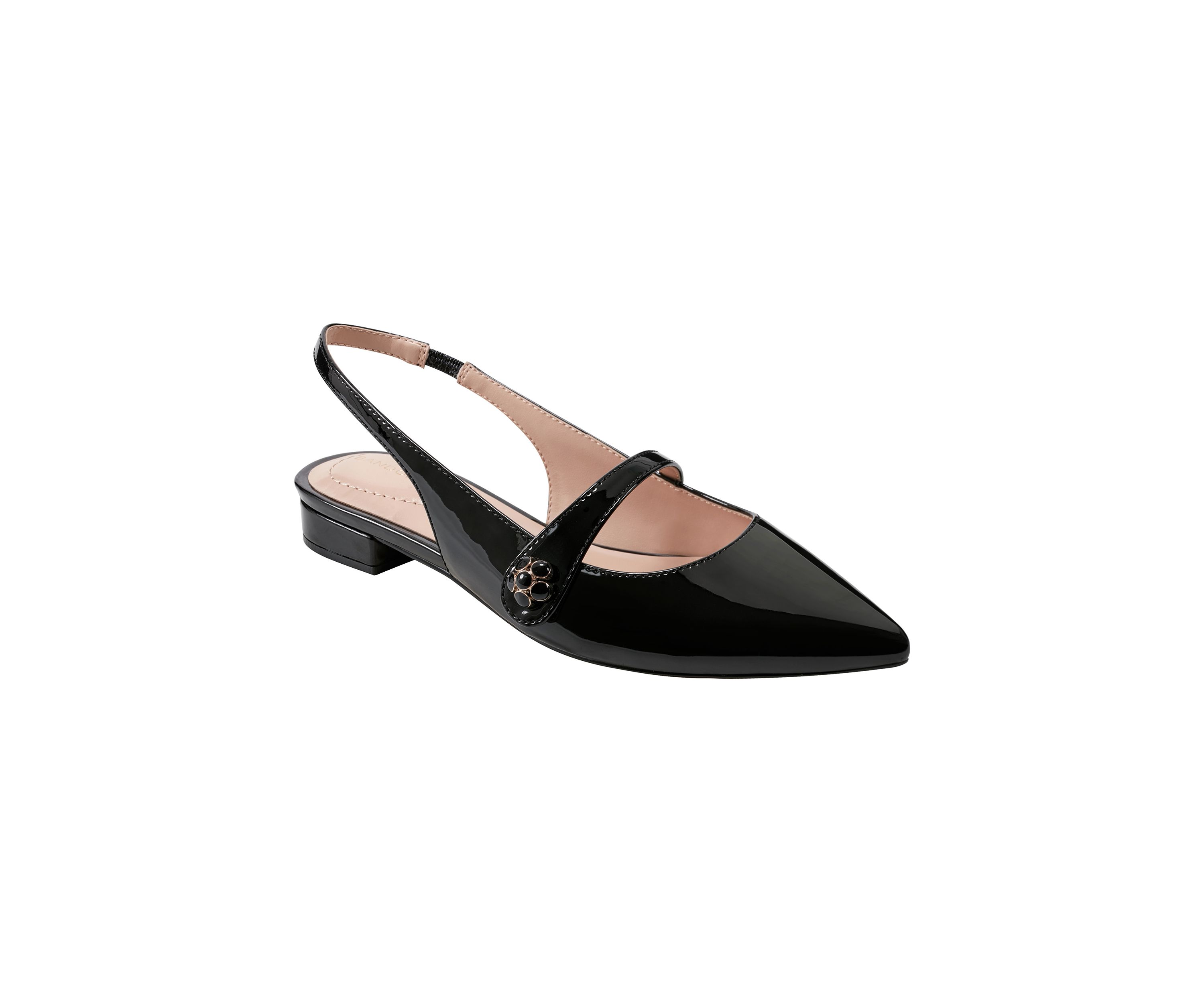 Aubriana Mary Jane Slingback Patent Flats
