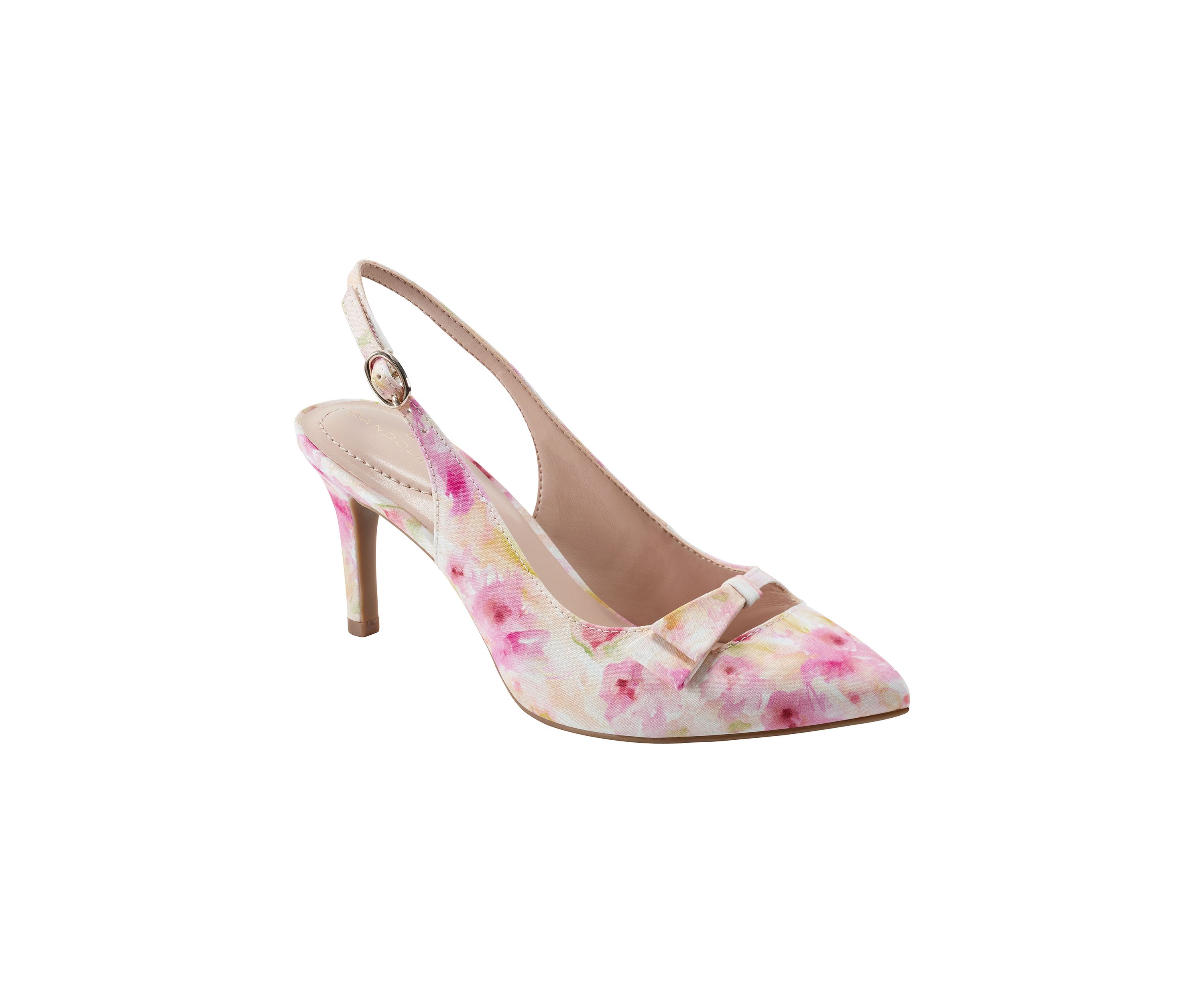 Gelli Bow Floral Print Pumps