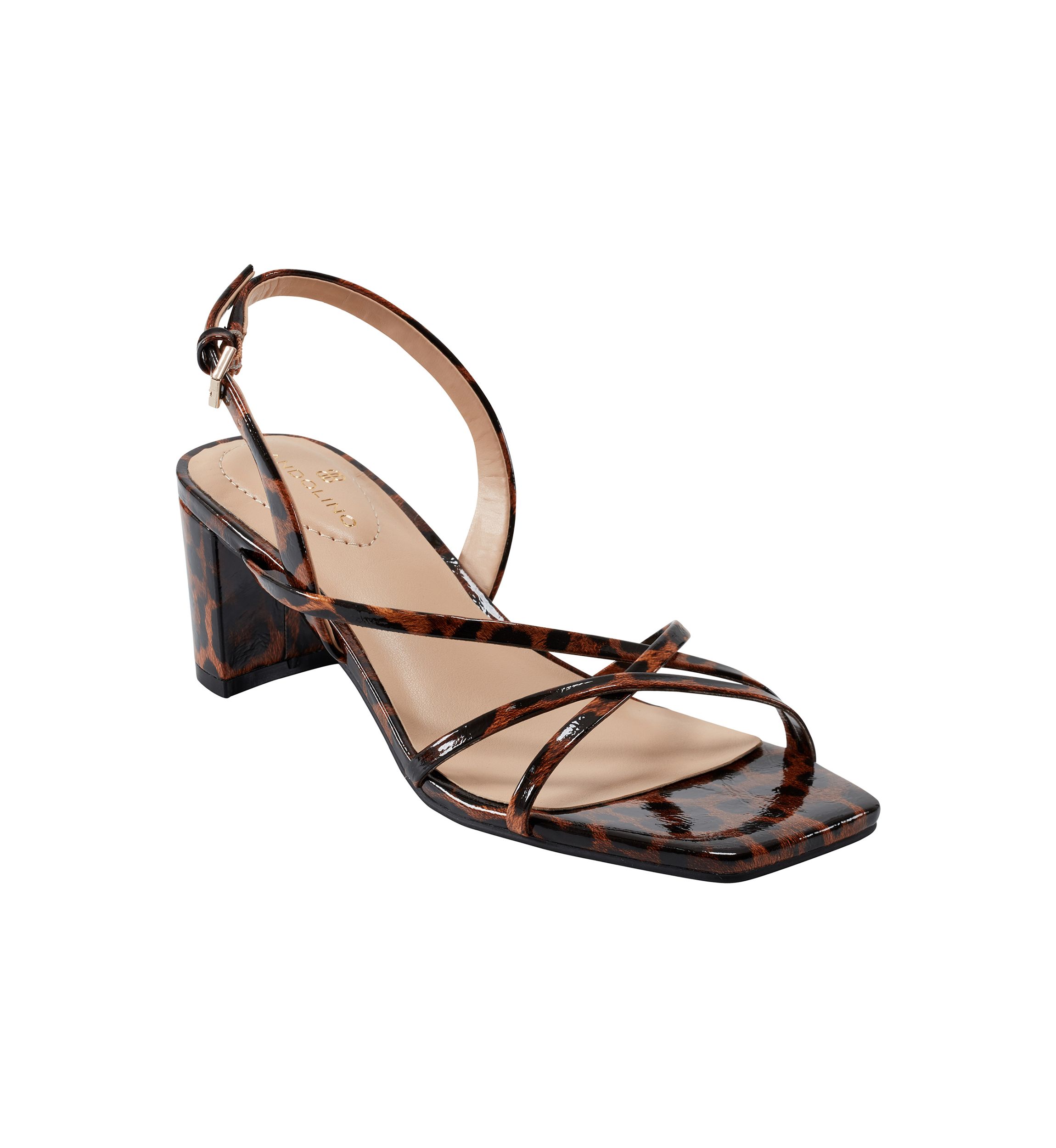 Keltie 3 Sleek Patent Sandals