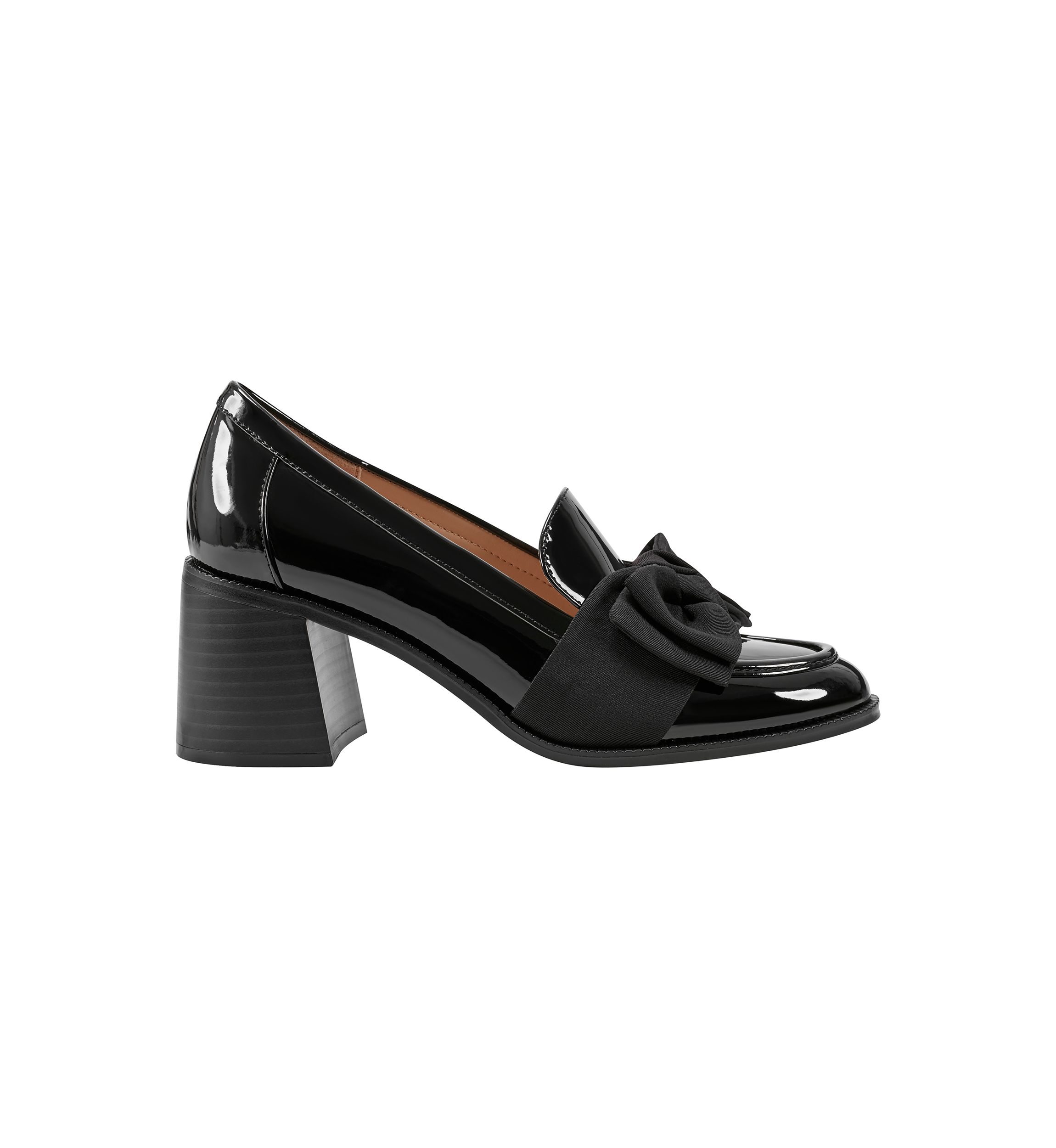 Korrar Patent Bow Loafers