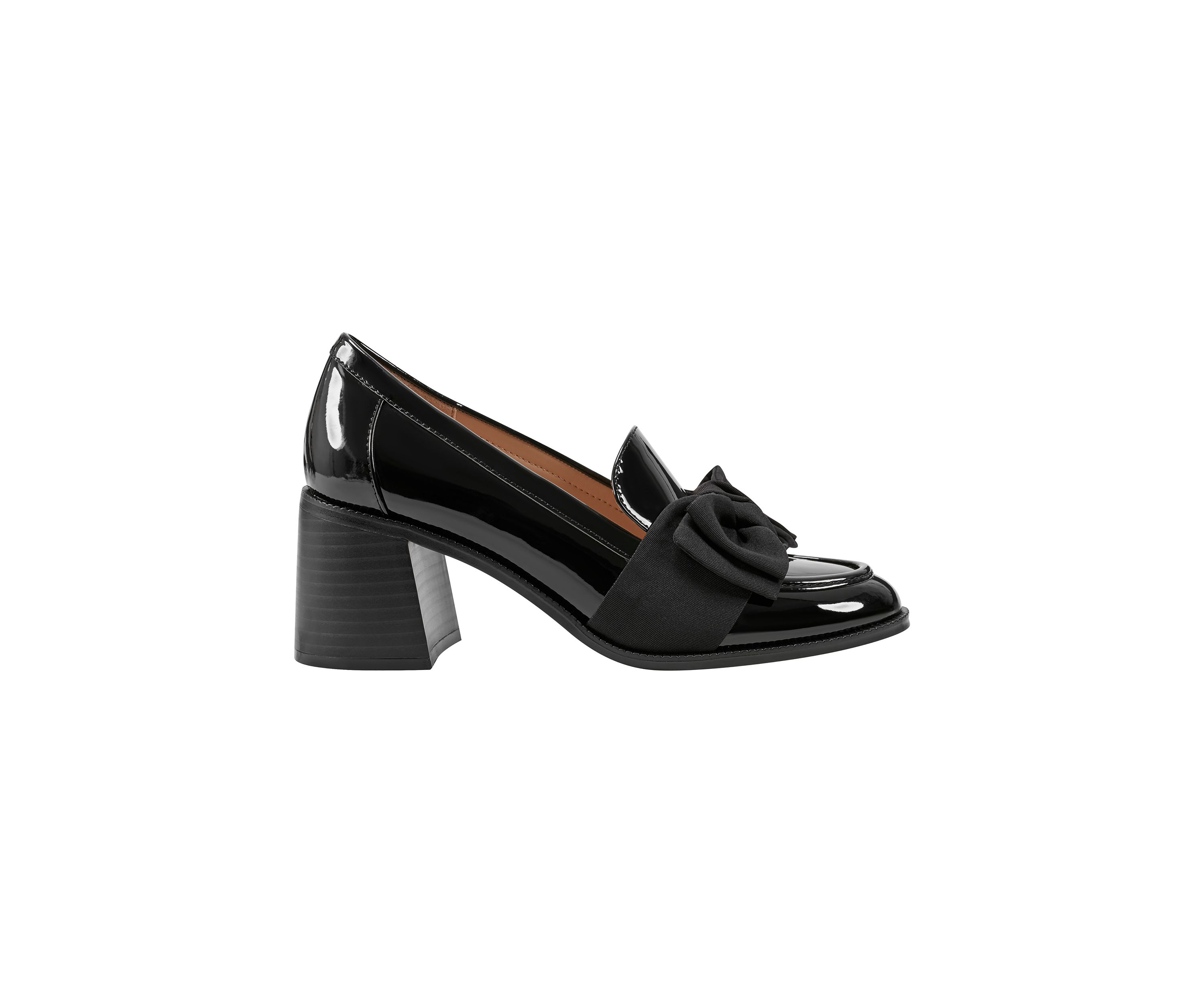 Korrar Patent Bow Loafers