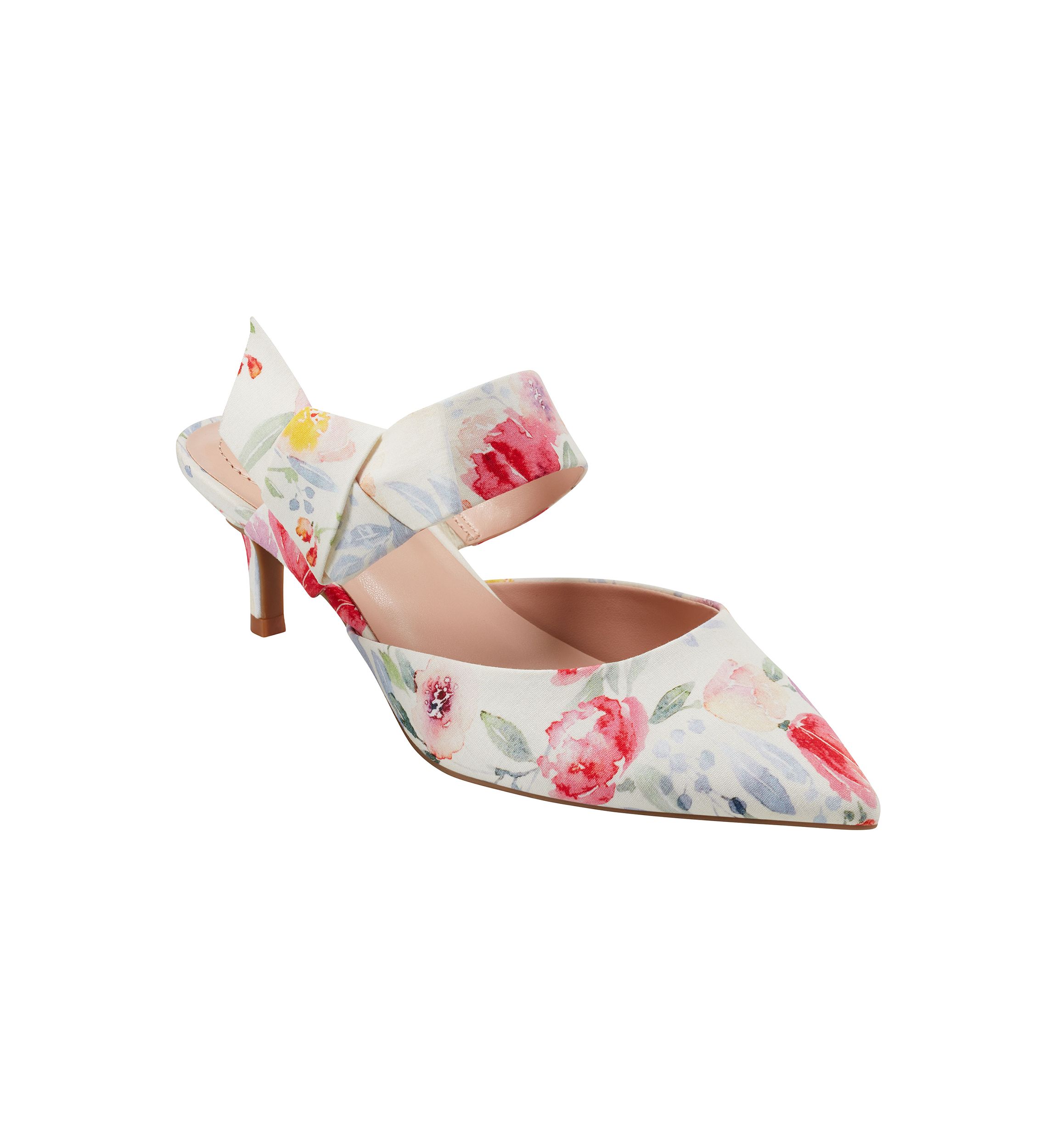 Millie Mule Floral Print Pumps