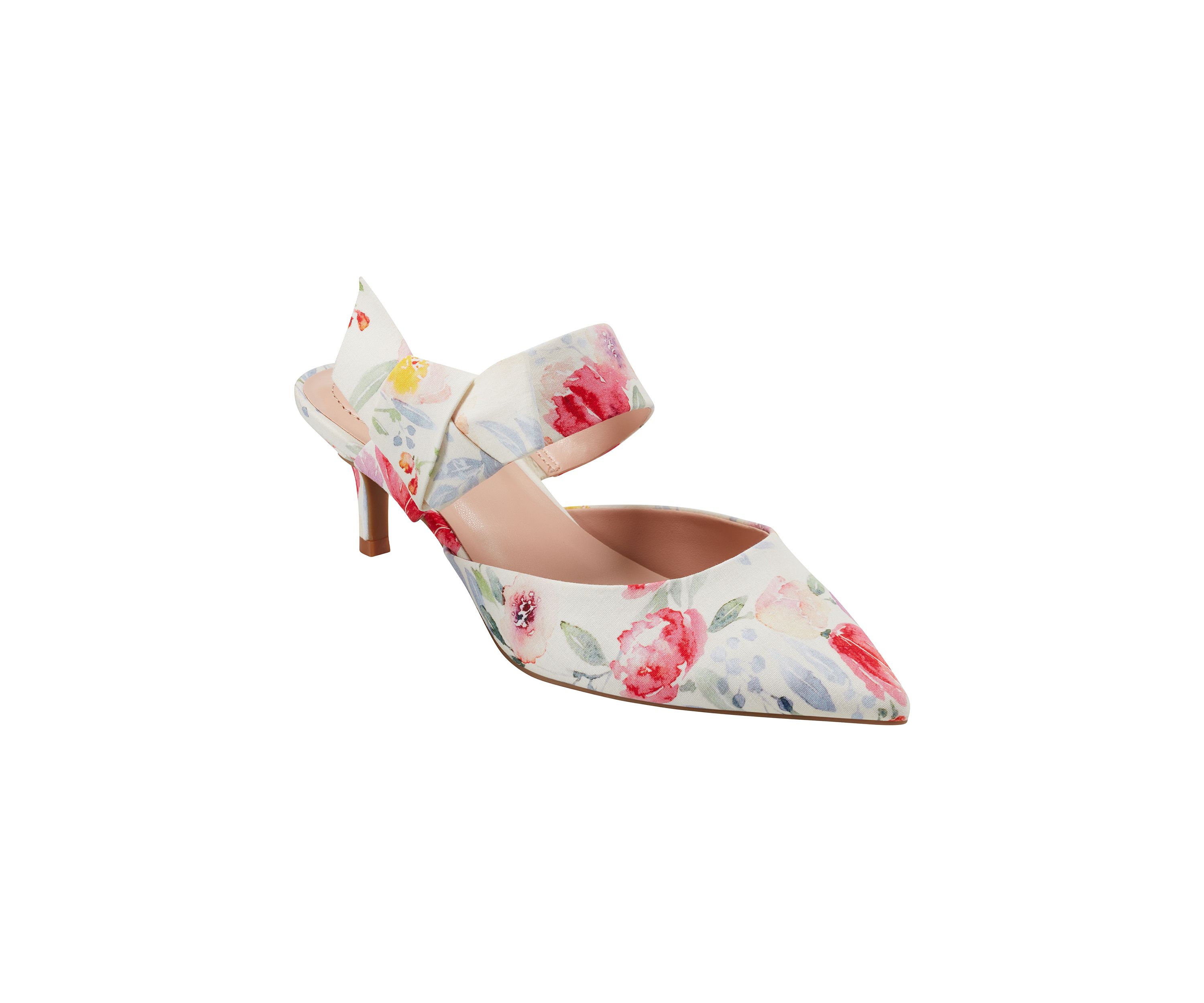 Millie Mule Floral Print Pumps