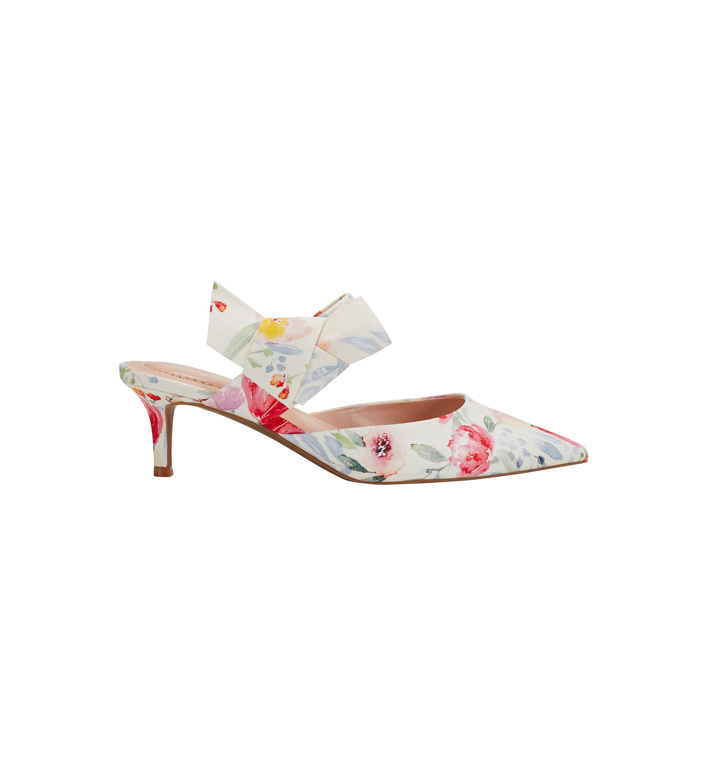 Millie Mule Floral Print Pumps