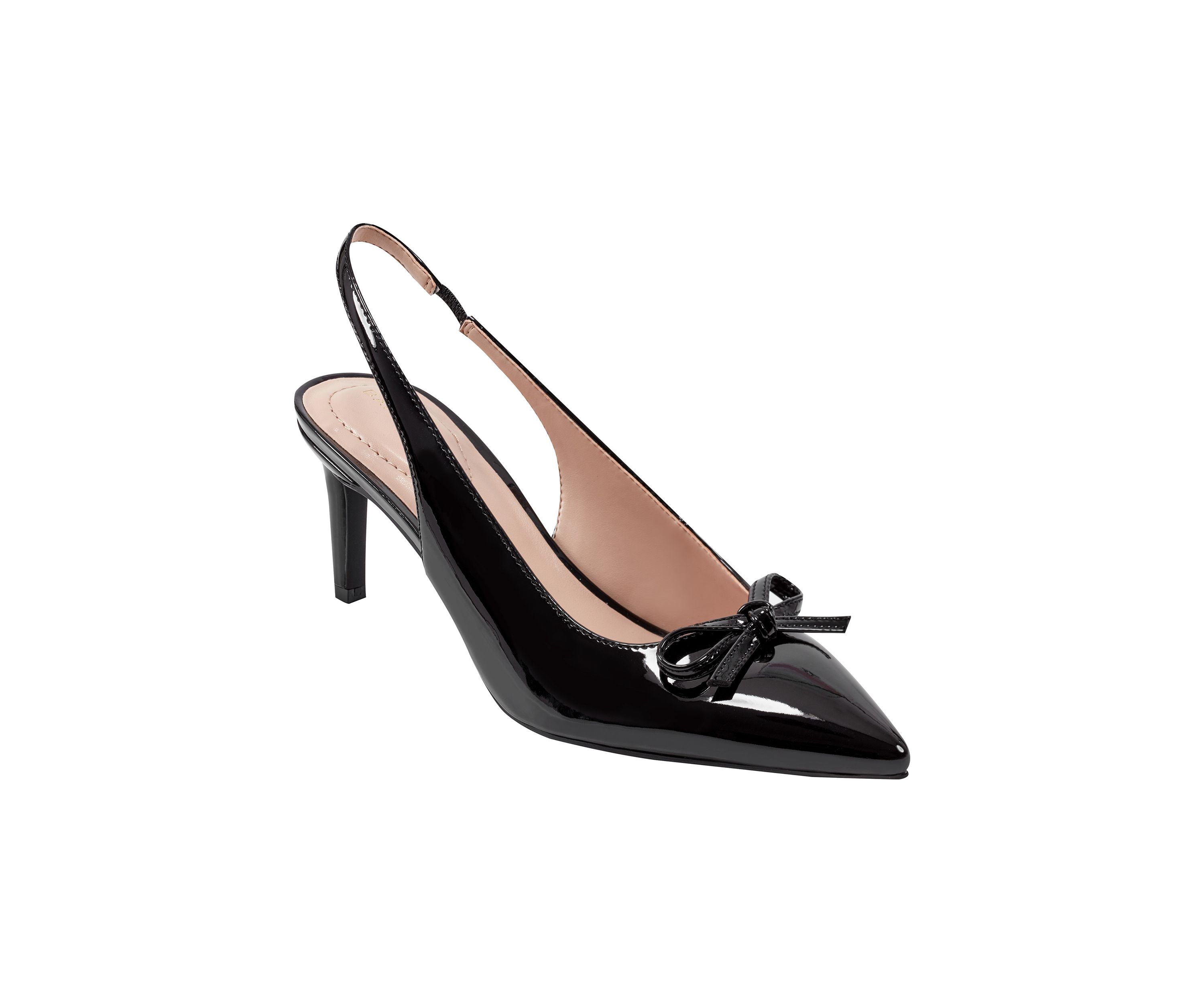 Shane Patent Slingback Heels