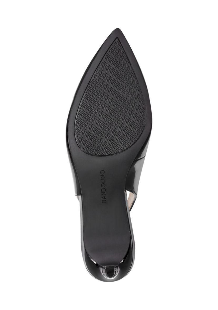 Shane Patent Slingback Heels
