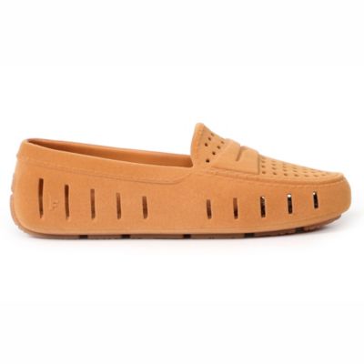 Floafers Women's Posh Driver Faux Suede Waterproof Loafer, 10M